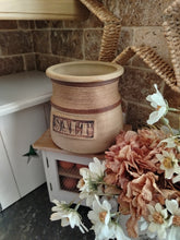 Load image into Gallery viewer, Vintage studio pottery salt jar
