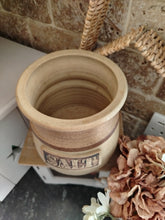 Load image into Gallery viewer, Vintage studio pottery salt jar
