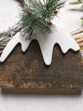 Load image into Gallery viewer, Large Wooden Christmas pudding - FREE P&amp;P
