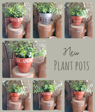 Load image into Gallery viewer, Terracotta pots
