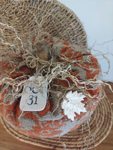 Load image into Gallery viewer, Large Rustic Orange Pumpkin
