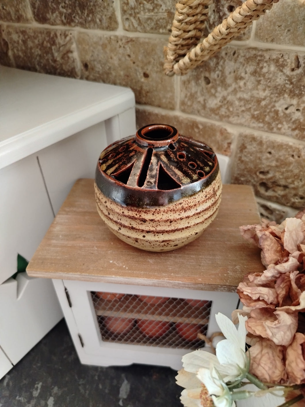 Mid Century Stoneware pot