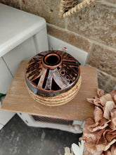 Load image into Gallery viewer, Mid Century Stoneware pot
