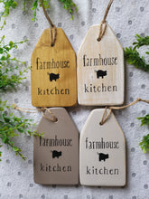 Load image into Gallery viewer, Wooden Tags - Farmhouse Kitchen
