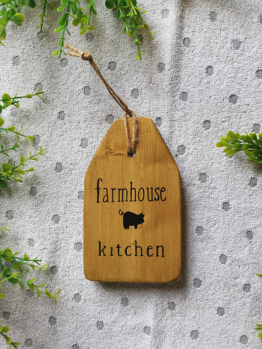 Wooden Tags - Farmhouse Kitchen