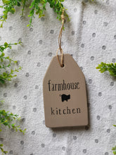 Load image into Gallery viewer, Wooden Tags - Farmhouse Kitchen
