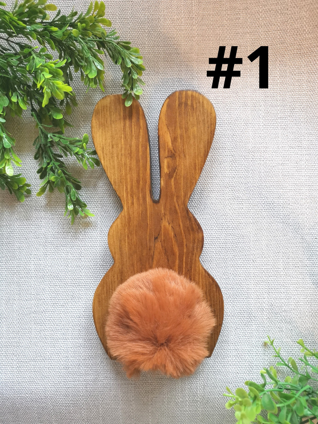 Freestanding Pom Pom Bunny