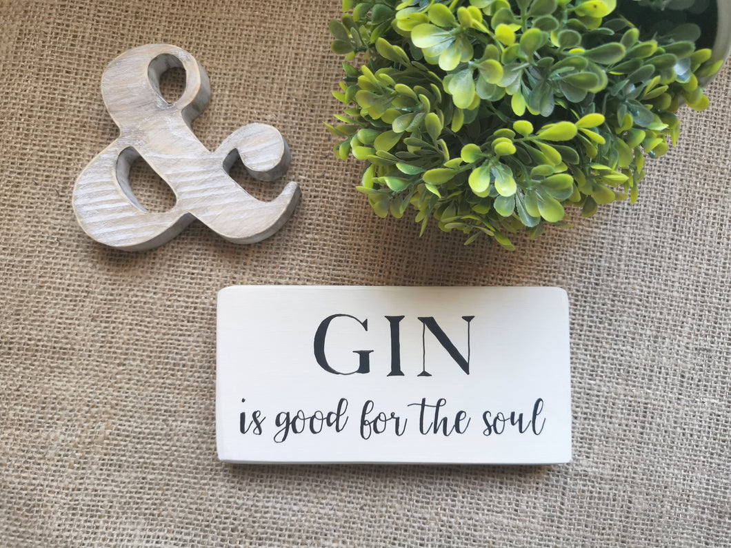 GIN is good for the soul