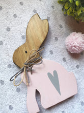 Load image into Gallery viewer, Wooden Hare - Soft Pink
