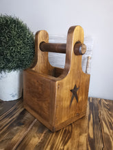 Load image into Gallery viewer, Toilet roll holder, Star,quirky loo roll holder
