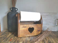Load image into Gallery viewer, Kitchen Roll Holder, Heart decor, Star decor, Kitchen accessories
