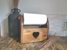 Load image into Gallery viewer, Kitchen Roll Holder, Single Heart, Kitchen accessories
