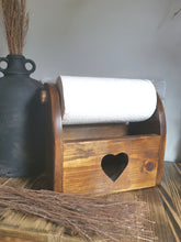 Load image into Gallery viewer, Kitchen Roll Holder, Heart decor, Star decor, Kitchen accessories
