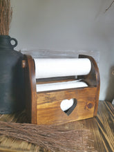 Load image into Gallery viewer, Kitchen Roll Holder, Single Heart, Kitchen accessories
