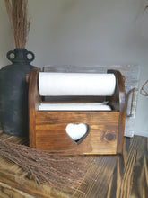 Load image into Gallery viewer, Kitchen Roll Holder, Heart decor, Star decor, Kitchen accessories
