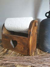 Load image into Gallery viewer, Kitchen Roll Holder, Heart decor, Star decor, Kitchen accessories
