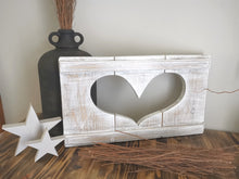 Load image into Gallery viewer, Wall Art Heart panel , Decorative wall panel,
