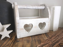 Load image into Gallery viewer, Kitchen Roll Holder, Double Heart , Kitchen accessories
