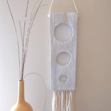 Load image into Gallery viewer, Macrame &amp; Wood Wall Hanging
