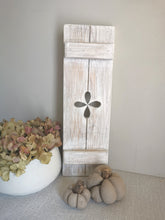 Load image into Gallery viewer, Wooden decorative Shutter panel - Petal
