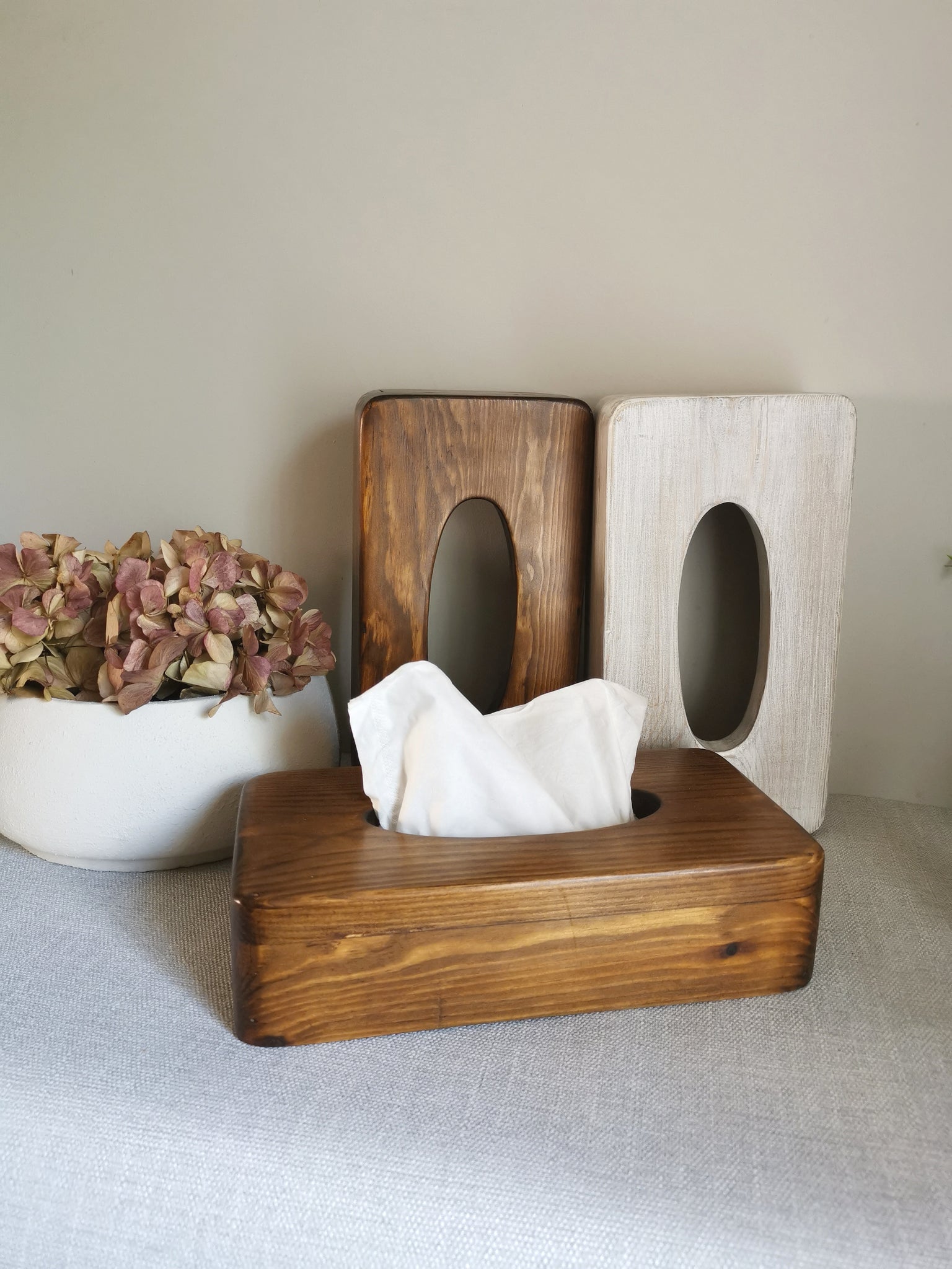 Oak hotsell tissue box