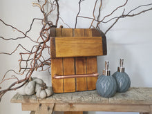 Load image into Gallery viewer, Wall Mounted Soap Dispenser holder with towel rail
