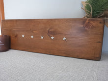 Load image into Gallery viewer, Wooden crate, double sided with metal stars - 3 Sizes
