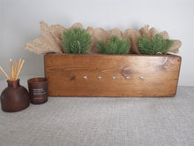 Load image into Gallery viewer, Wooden crate, double sided with metal stars - 3 Sizes

