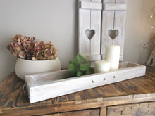 Load image into Gallery viewer, Low Wooden tray , table centerpiece
