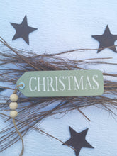 Load image into Gallery viewer, Slim Wooden Christmas Hanging Tags

