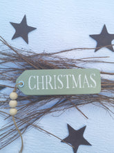 Load image into Gallery viewer, ⭐ SPECIAL OFFER (Set of 3) Slim Wooden Christmas Hanging Tags
