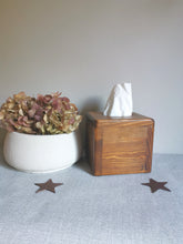 Load image into Gallery viewer, Wooden Tissue Box Holder
