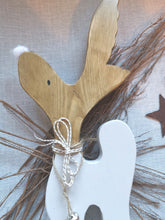 Load image into Gallery viewer, Large Freestanding Wooden Reindeer
