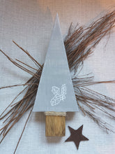 Load image into Gallery viewer, Pair of Wooden Christmas Trees
