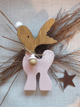 Load image into Gallery viewer, Reindeer Christmas Decoration, wooden Christmas gift, Christmas decor,Hygge home,
