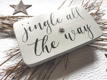 Load image into Gallery viewer, Wooden Christmas sign
