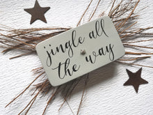 Load image into Gallery viewer, Wooden Christmas sign
