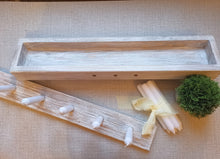 Load image into Gallery viewer, Low Wooden tray , table centerpiece
