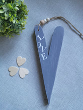 Load image into Gallery viewer, Wooden Heart - Love Lettering
