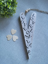 Load image into Gallery viewer, Wooden Heart - Love Lettering
