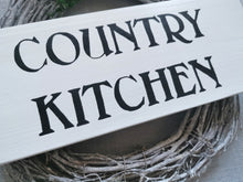 Load image into Gallery viewer, Handmade Country Kitchen wooden sign
