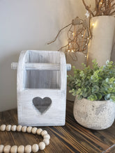 Load image into Gallery viewer, Wooden Toilet roll holder, Wall mounted,quirky loo roll, wooden rack, bathroom accessories
