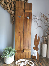 Load image into Gallery viewer, Slim Tall Wooden Shutter Panels - 1 Metre tall x 140mm
