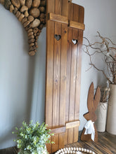 Load image into Gallery viewer, Slim Tall Wooden Shutter Panels - 1 Metre tall x 140mm

