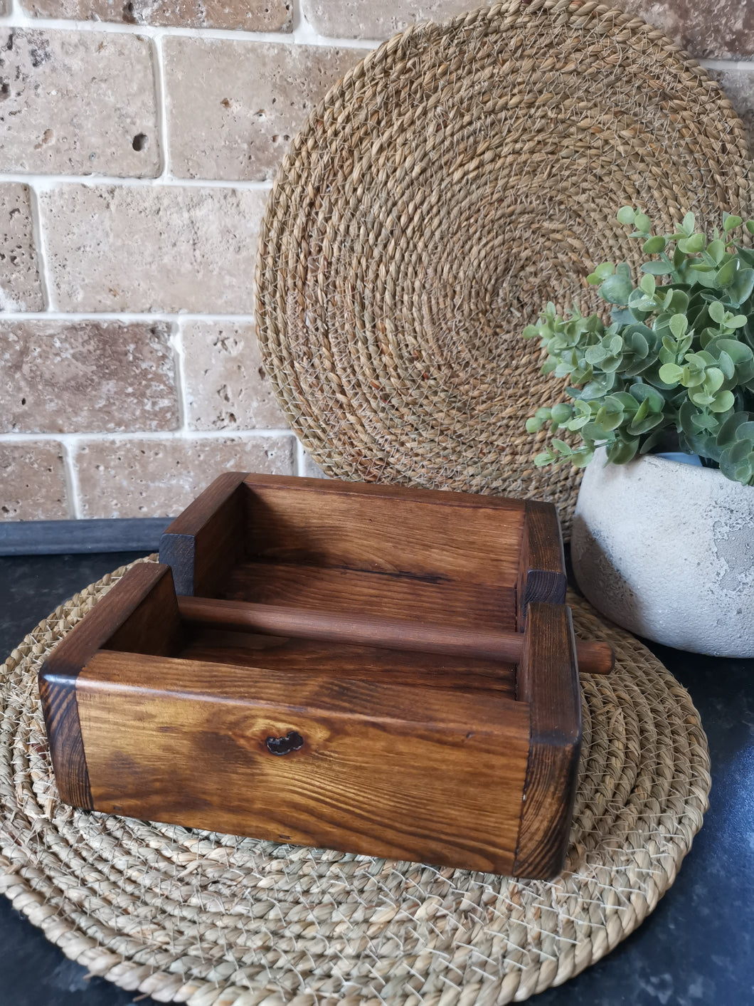 Wooden Napkin Holder