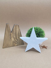 Load image into Gallery viewer, Star on wooden base
