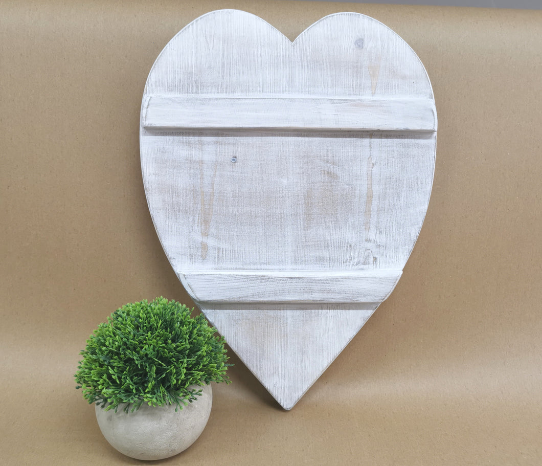 Large Wooden Wall Heart