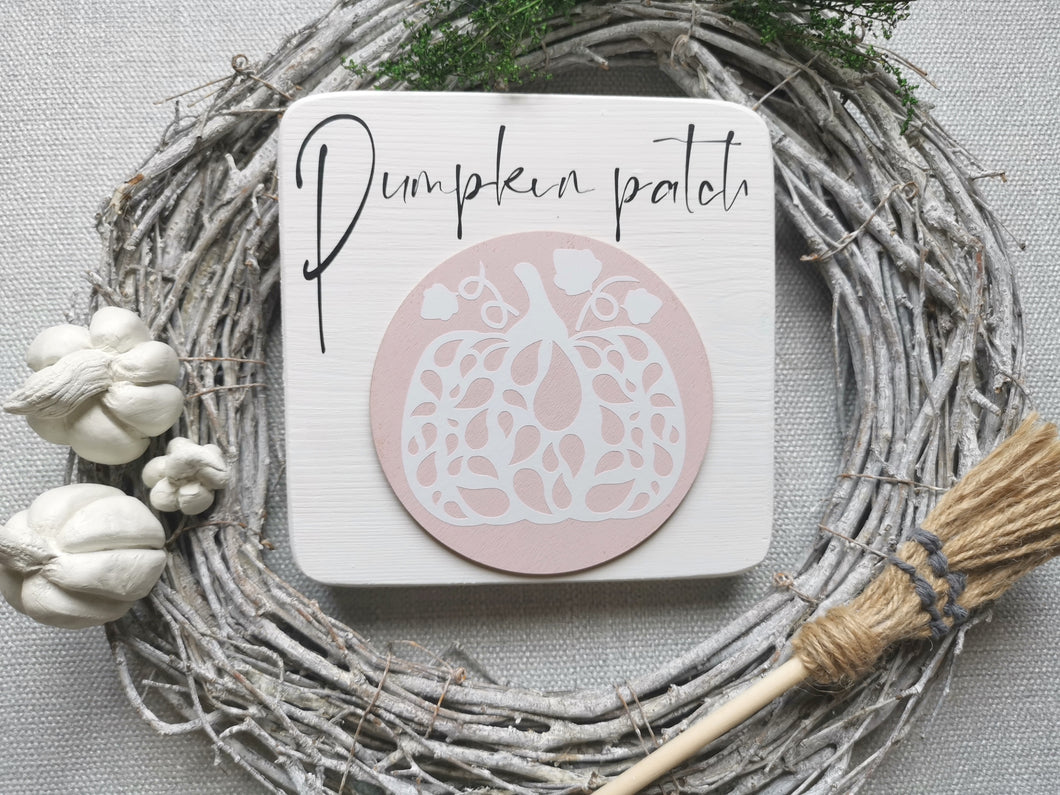 Wooden Pumpkin Patch Sign
