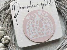 Load image into Gallery viewer, Wooden Pumpkin Patch Sign
