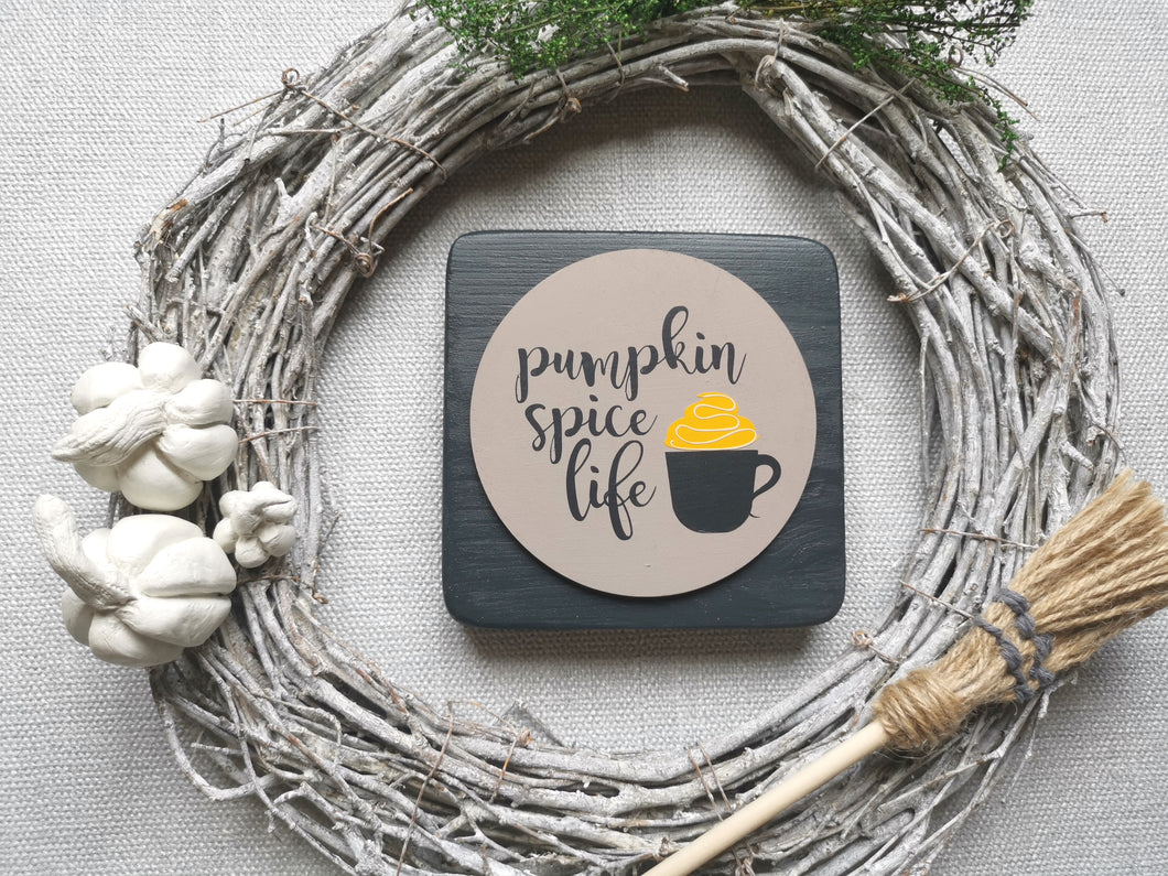 Wooden Autumn Sign